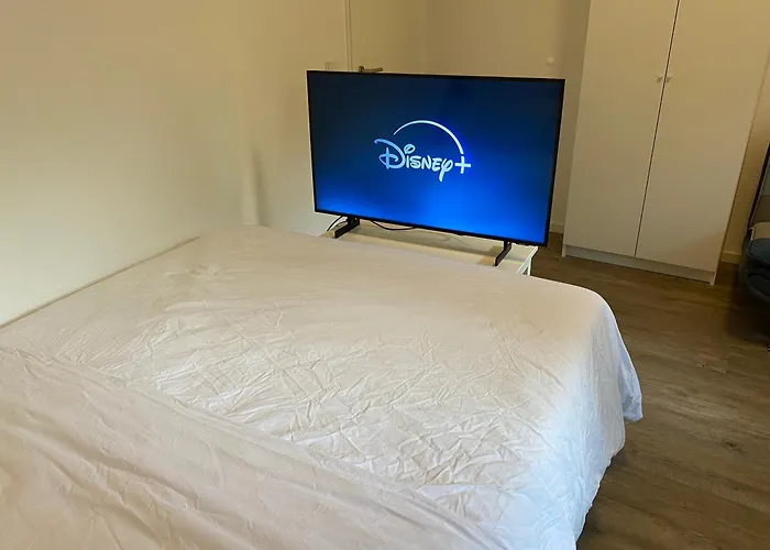 Shared Apartment In Former Hotel, Near Train Station, Fully Equipped Kitchen With Washer-Dryer